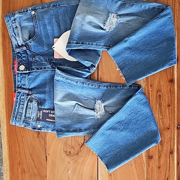 HH Jeans Los Angeles Authentic Tailored Skinny Mid Rise- Super Skinny Leg 9/29 - Picture 10 of 12